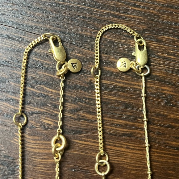 Set of 2 Madewell necklaces - Picture 2 of 3